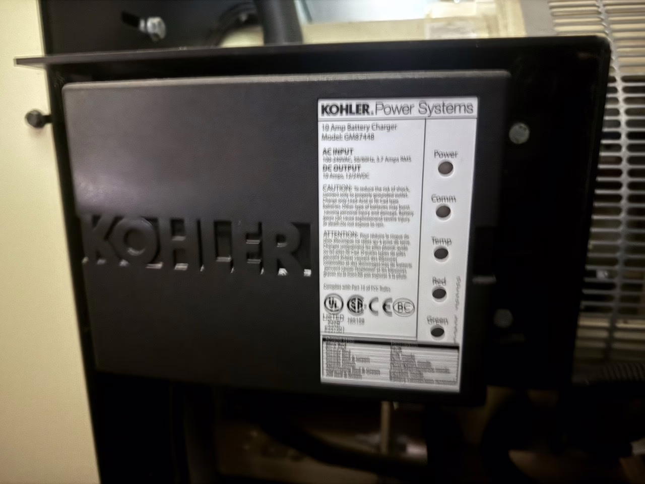 150 kW Kohler Natural Gas Generator
