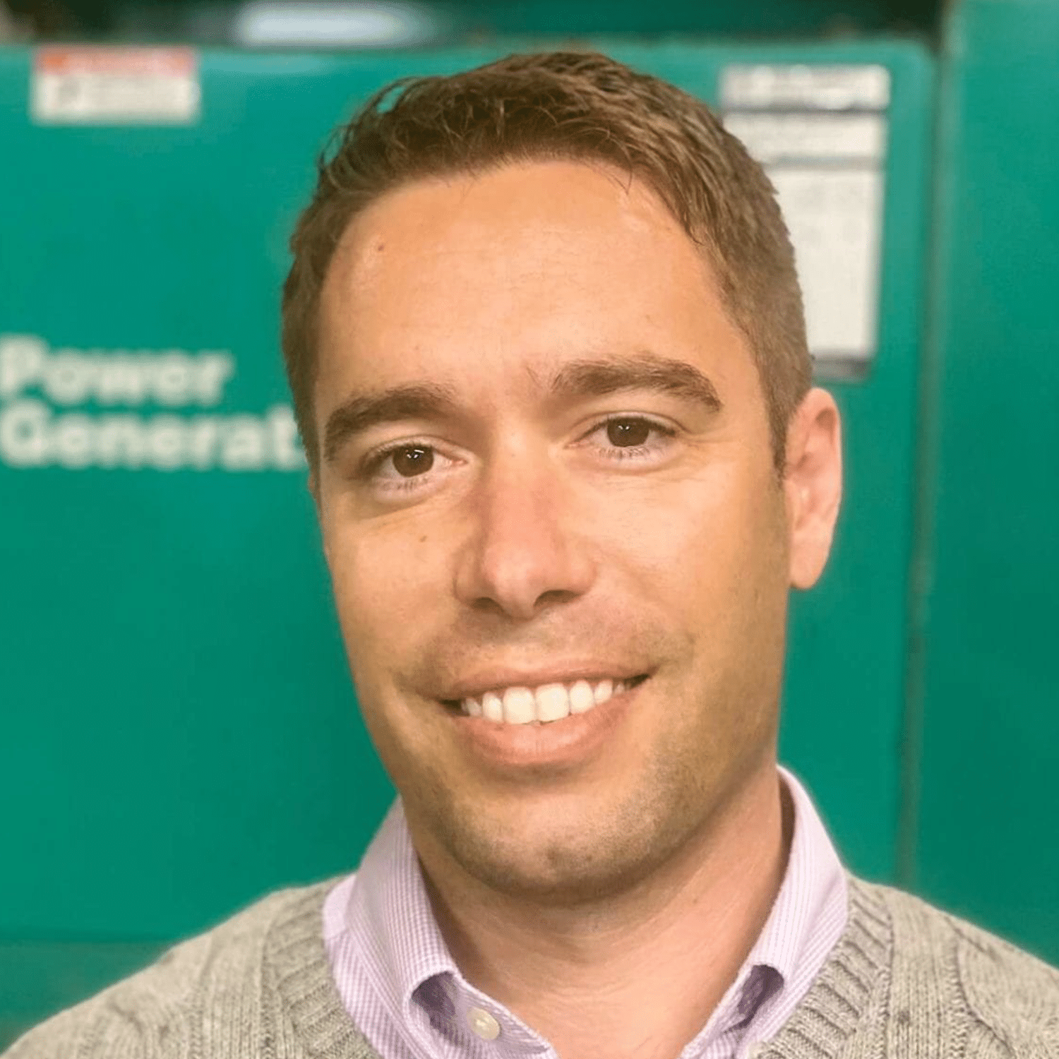 A photo of Sam Miller President of Power Generation at LEL Critical