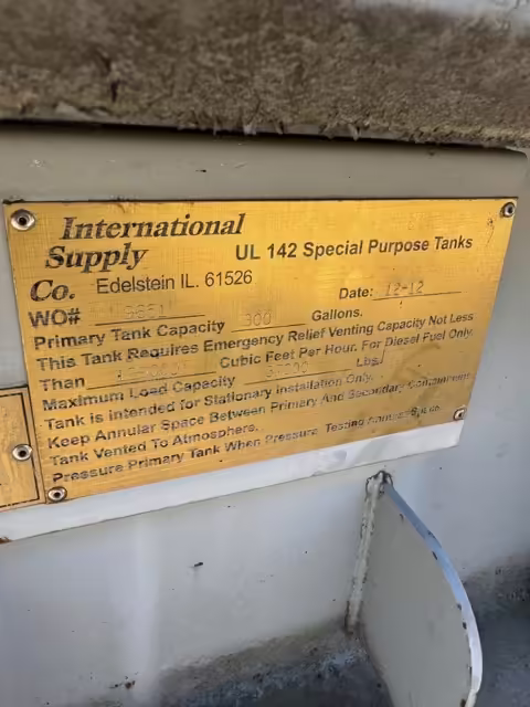 1000 kW CAT Diesel Generator
