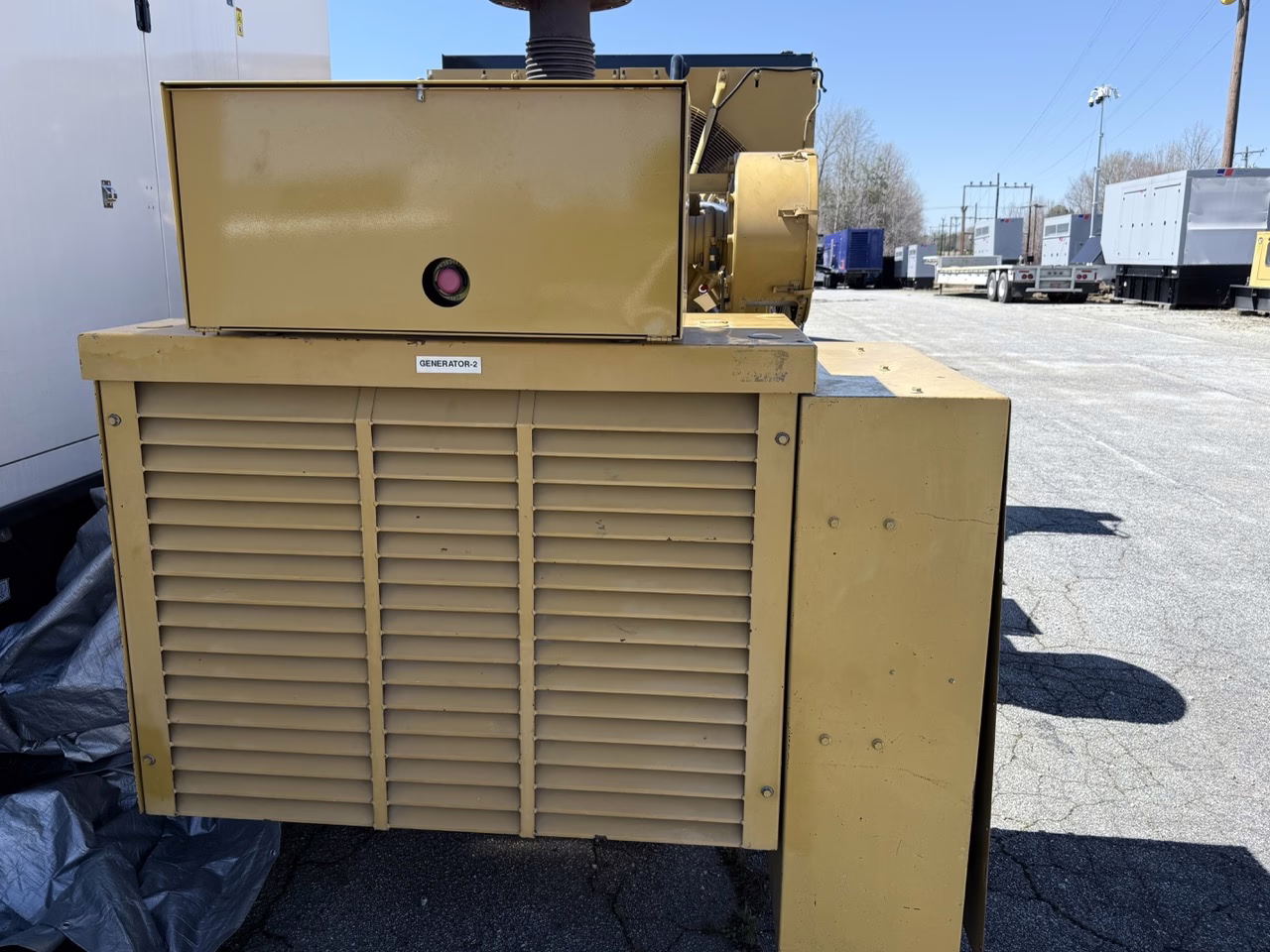 725 kW CAT Open Skid Diesel Generators