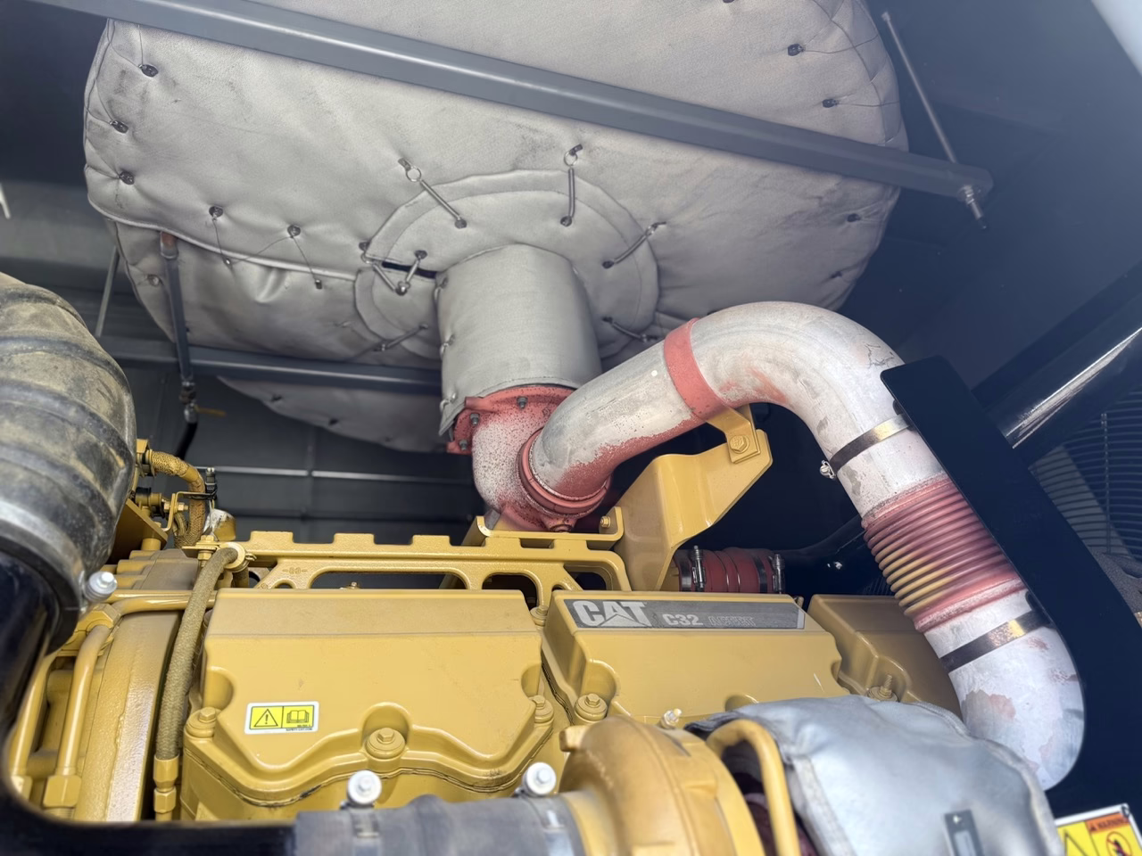 1000 kW CAT Diesel Generator Vent Gen