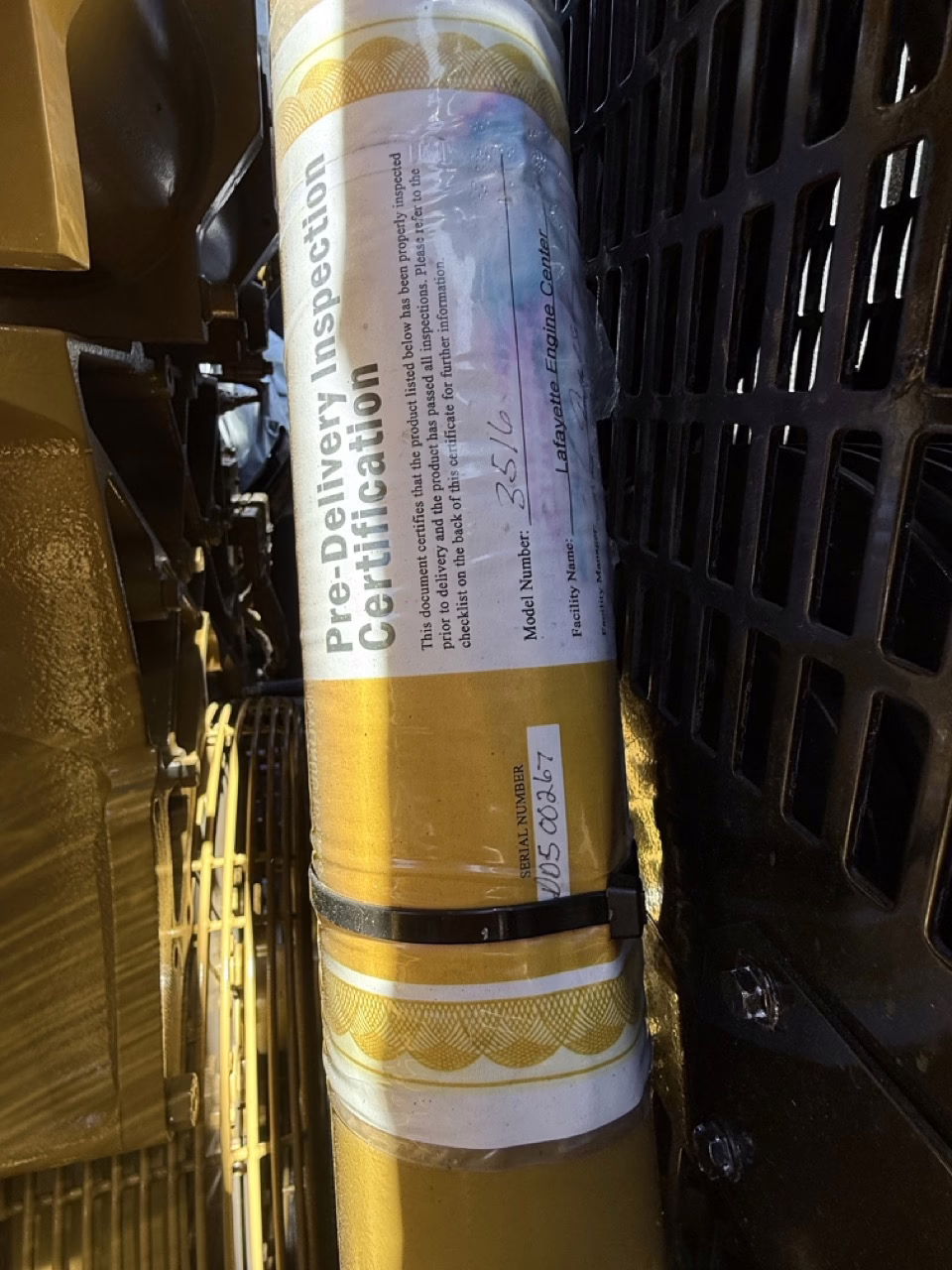2500 kW CAT 3516C-HD Generator
