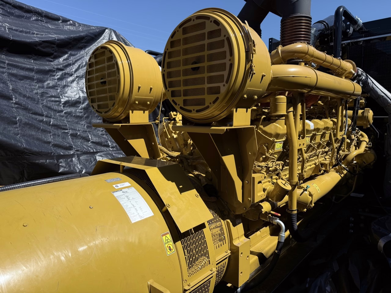 2500 kW CAT 3516C-HD Generator