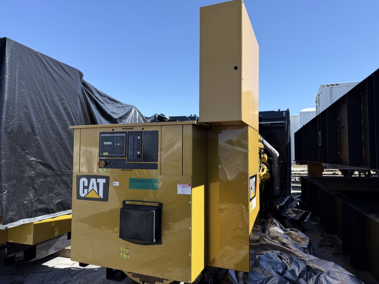 2500 kW CAT 3516C-HD Generator