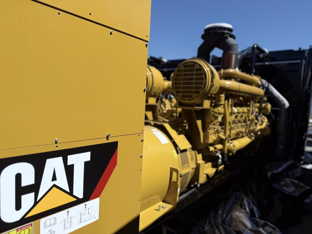 2500 kW CAT 3516C-HD Generator