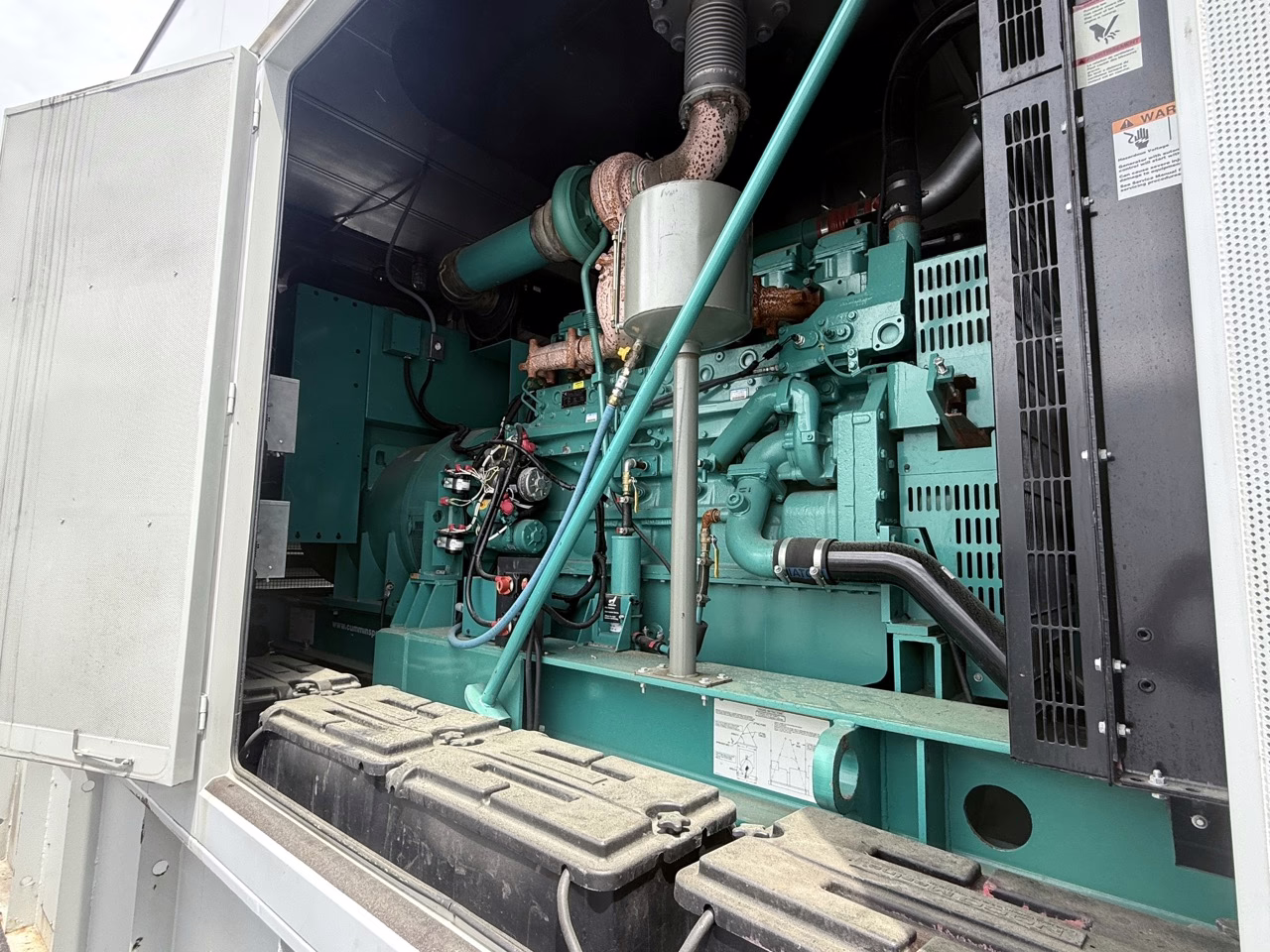 750kW Cummins front fan