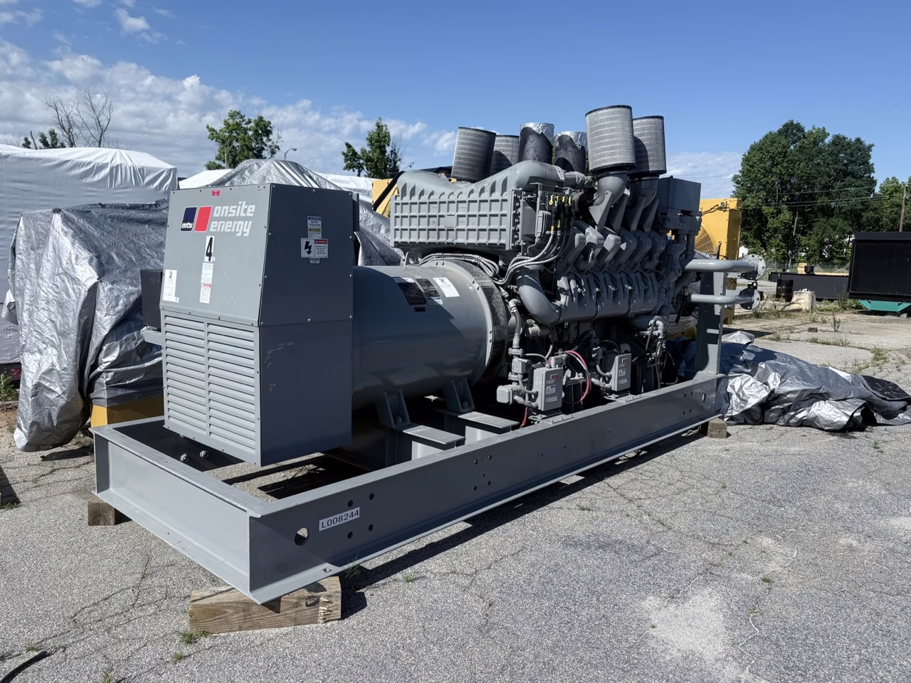 1450 kW MTU Generator