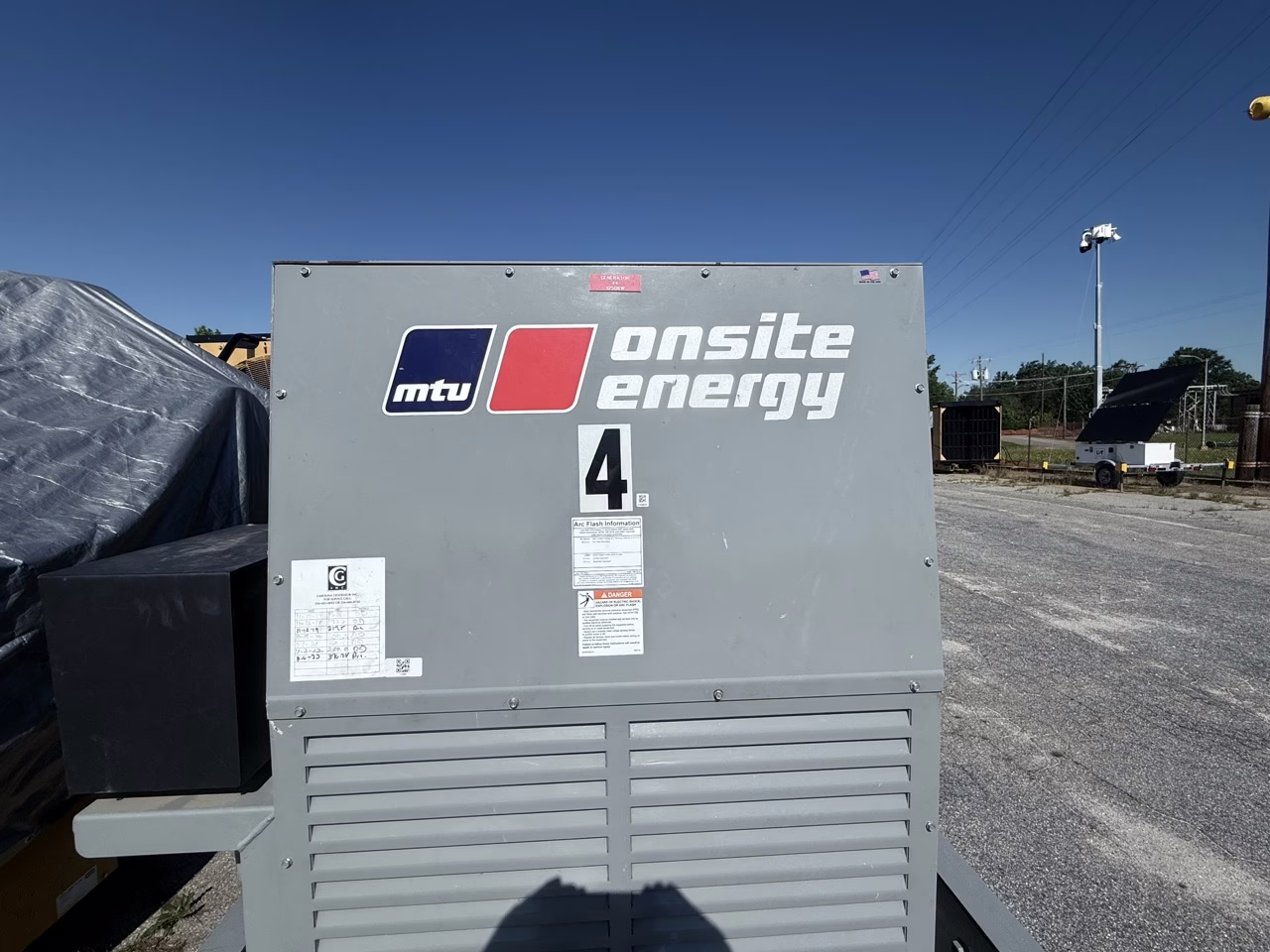 1450 kW MTU Generator