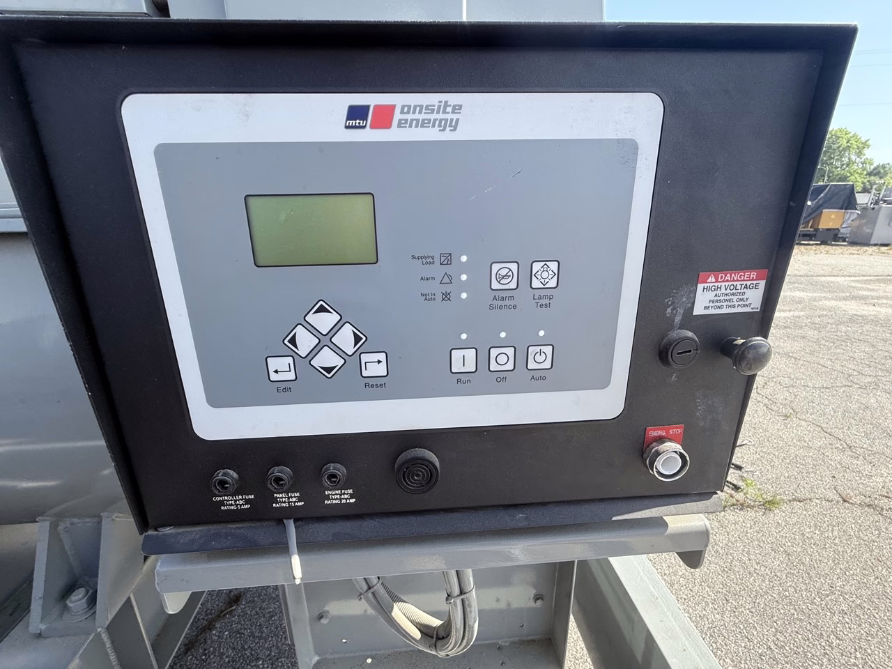 1450 kW MTU Generator