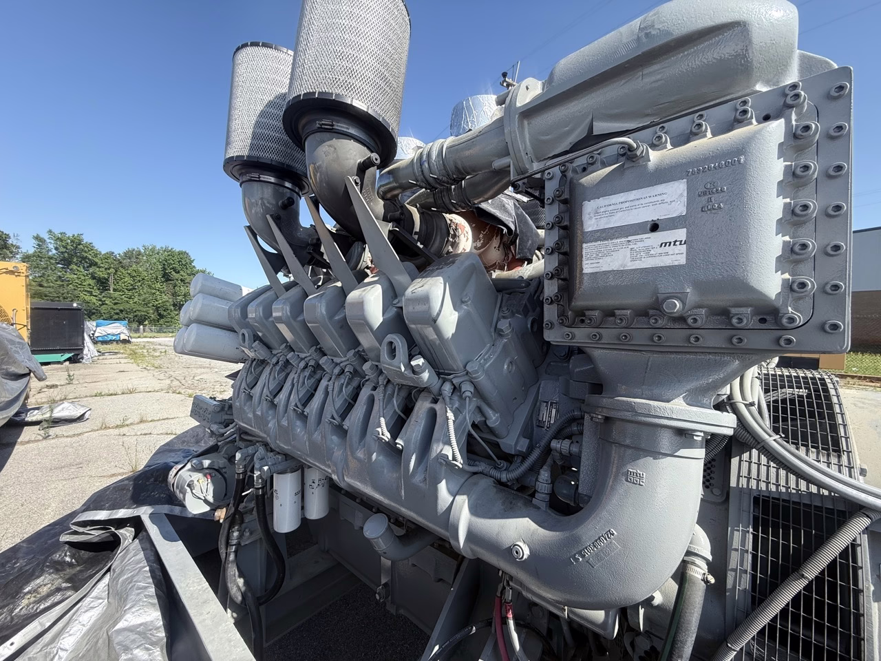 1450 kW MTU Generator