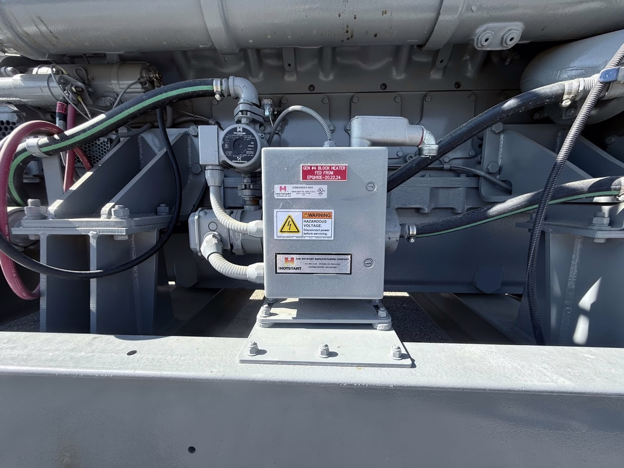 1450 kW MTU Generator