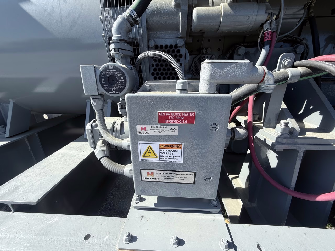 1450 kW MTU Generator