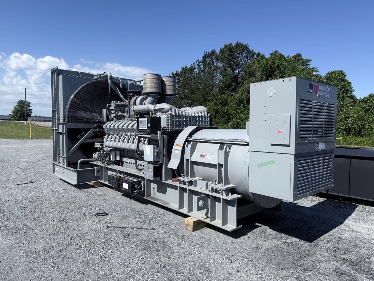2500 kW MTU Generator