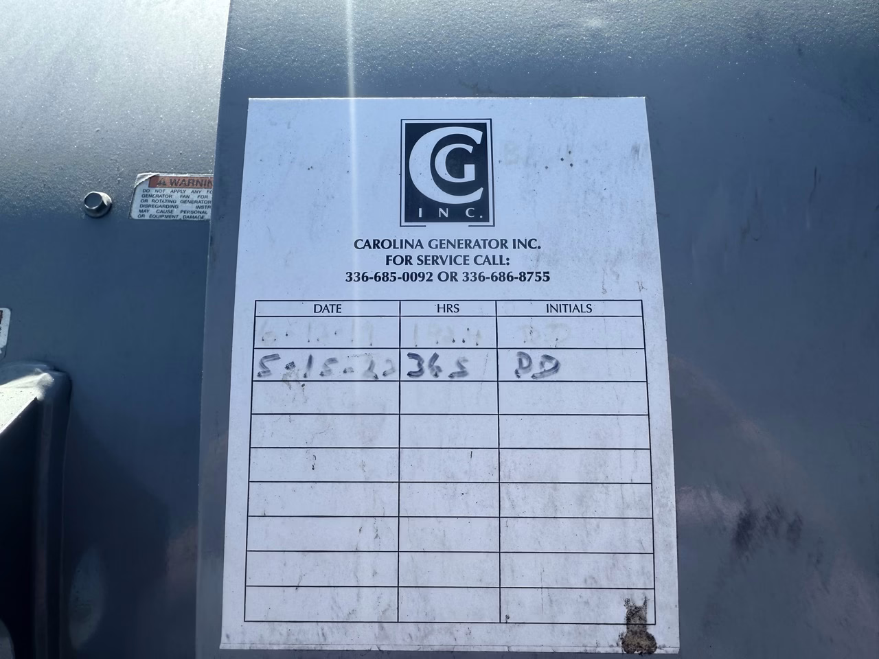 2500 kW MTU Generator