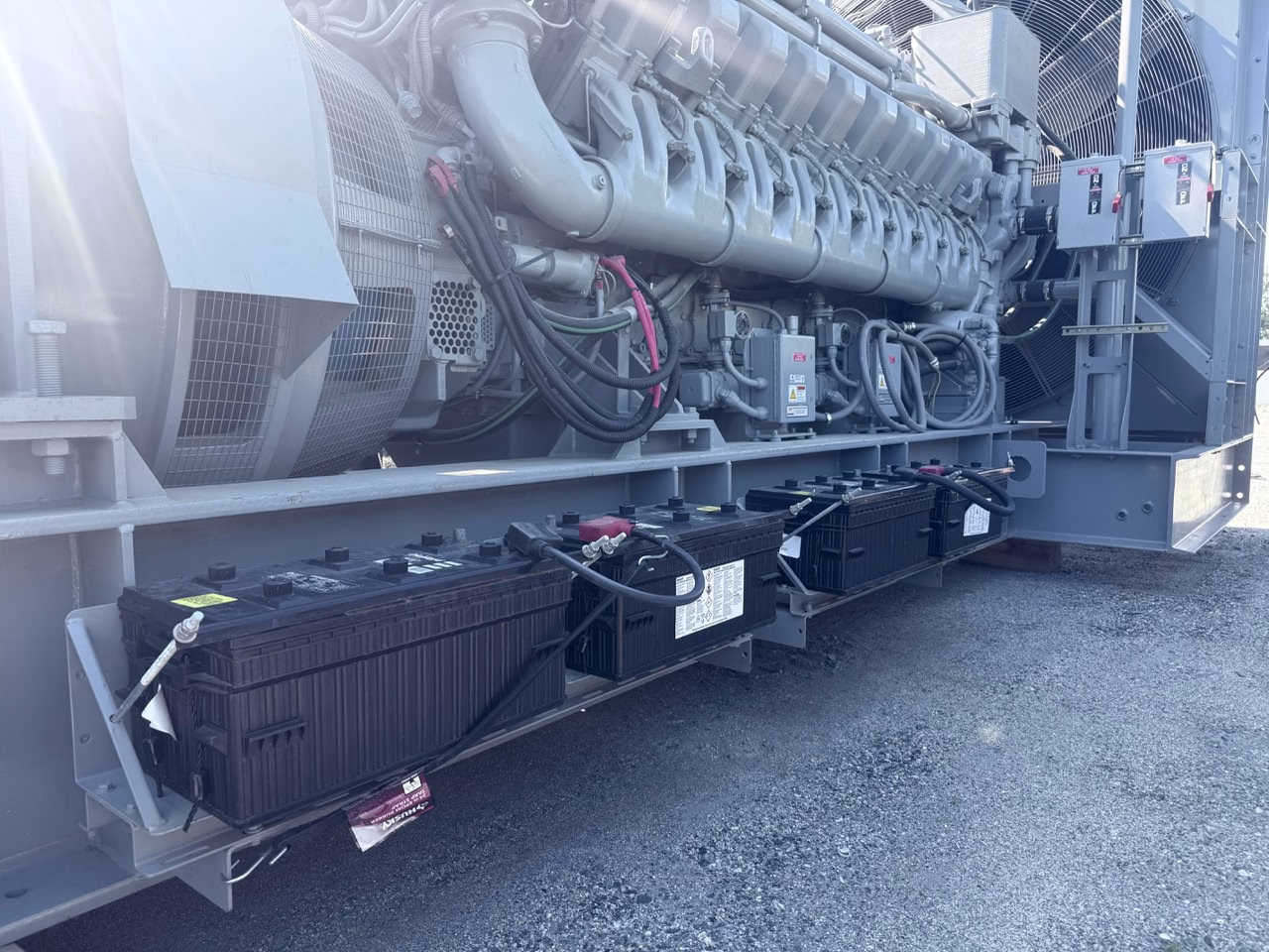 2500 kW MTU Generator