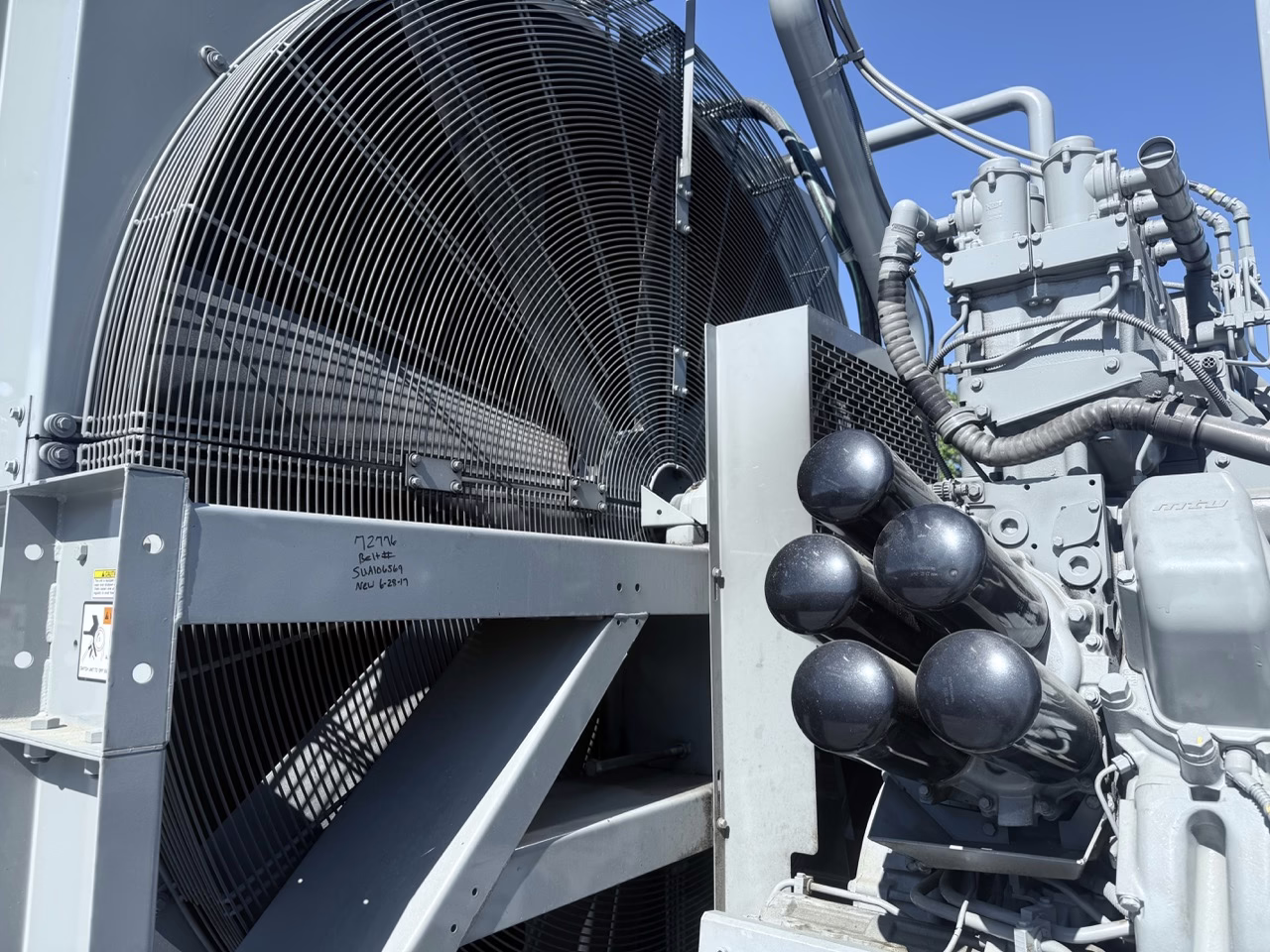 2500 kW MTU Generator