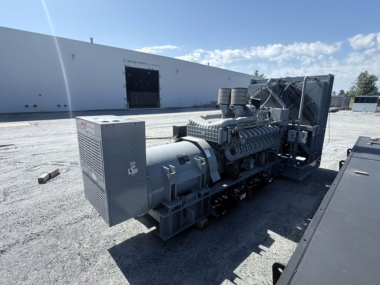 2500 kW MTU Generator