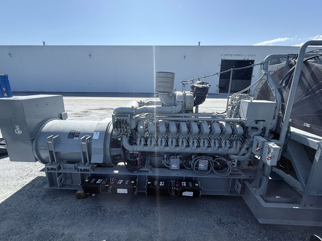 2500 kW MTU Generator