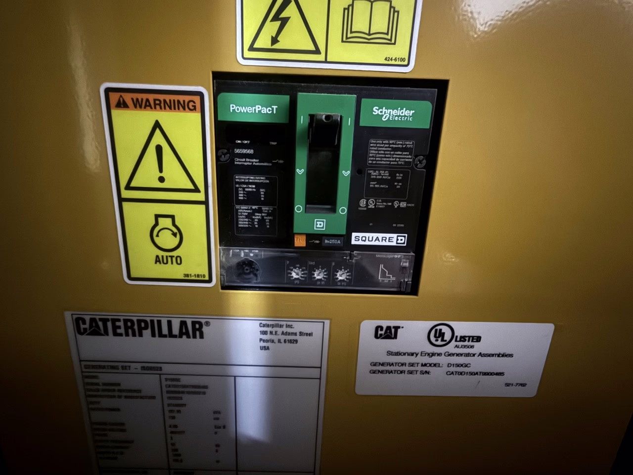 CAT 150 kW