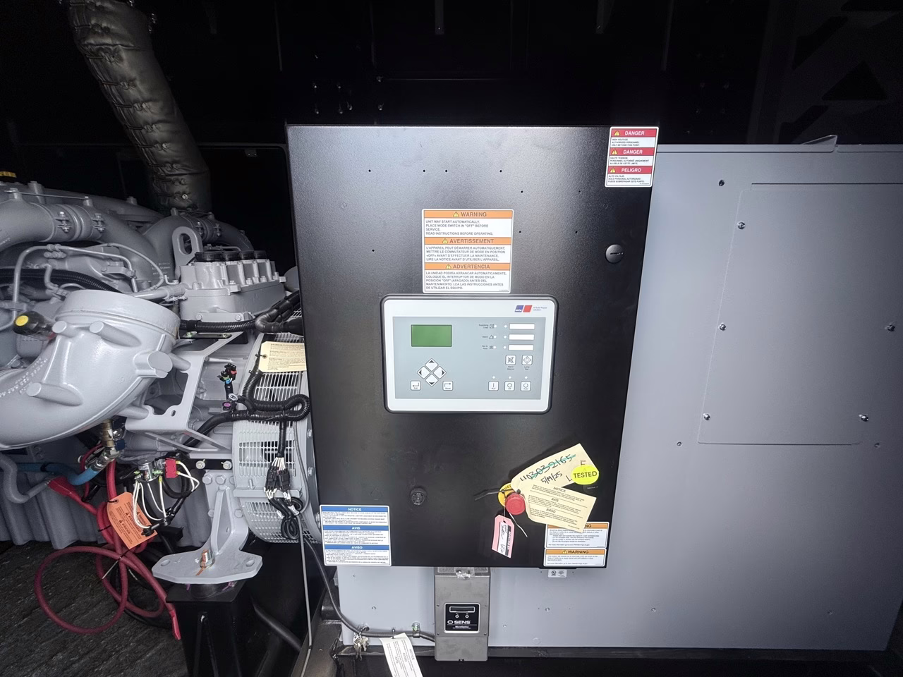 1000 kW Diesel MTU Generator - 2025