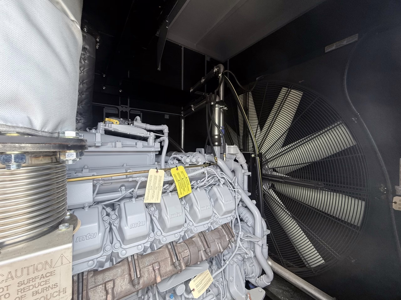 1000 kW Diesel MTU Generator - 2025