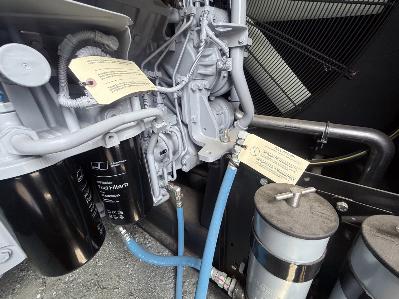 1000 kW Diesel MTU Generator - 2025