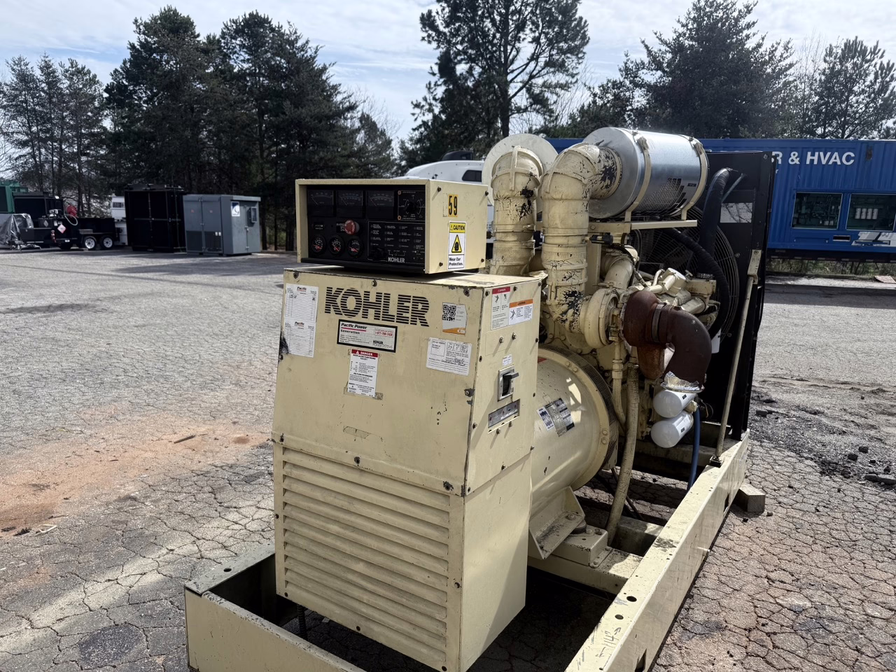 400 kW Kohler 400ROZD Generator Set control station