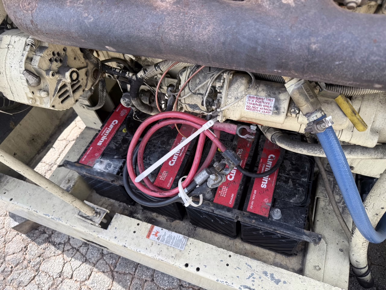 400 kW Kohler 400ROZD Generator Set with batteries
