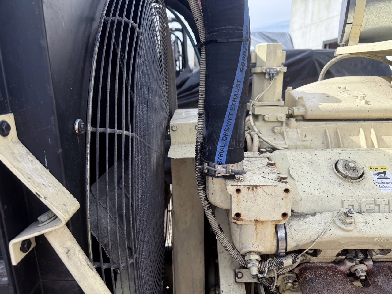 400 kW Kohler 400ROZD Generator Set fan