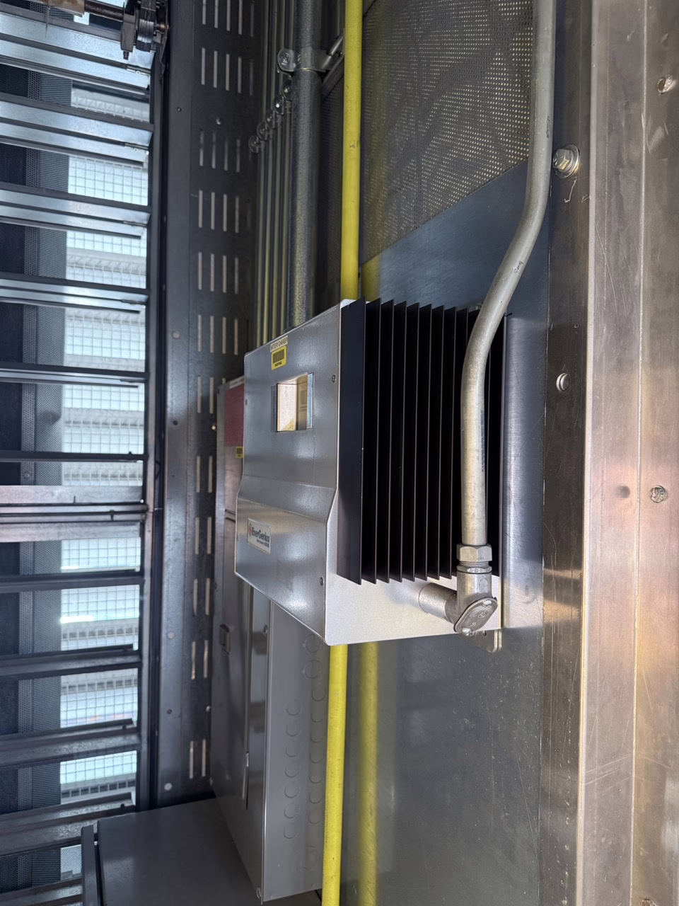 1500 kW CAT 3512C Generator Enclosure electrical work and panel