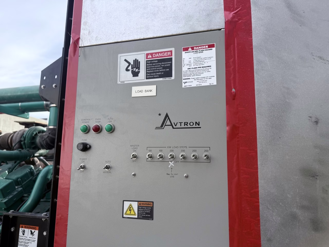 2250 kW Cummins Open Skid Diesel Generator fa input
