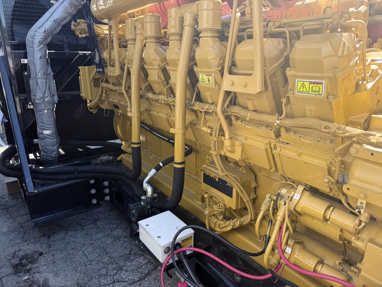 2500 kW CAT 3516C-HD Generator