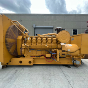 LEL Critical offers a reliable used CAT 3412 generator set delivering 500 kW at 277-480V, featuring Unit 2 (Lot Number 2721) with serial number BPG00289, ideal for industrial power needs.