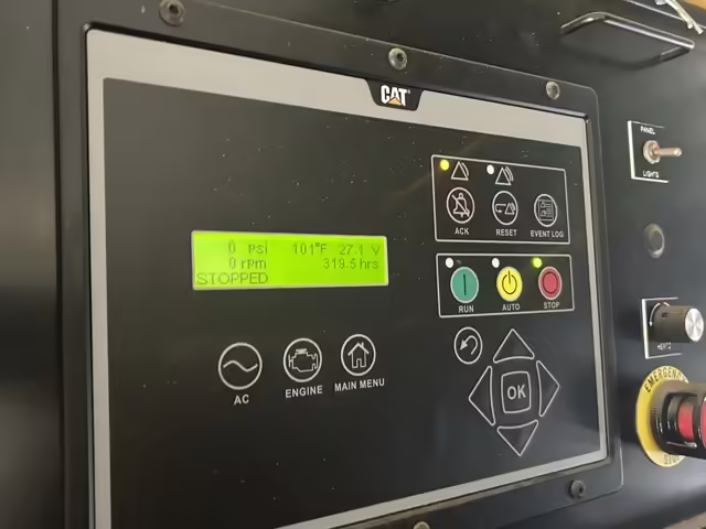 1500 kW CAT 3512C Generator Enclosure