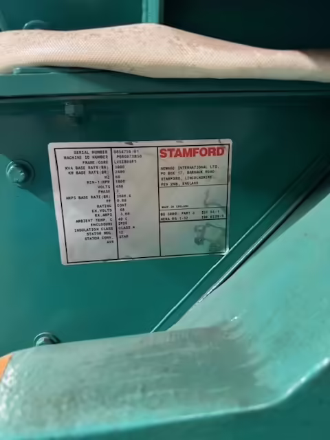 2250 kW Cummins Info
