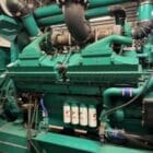 2250 kW Cummins Open Skid Diesel Generator Front