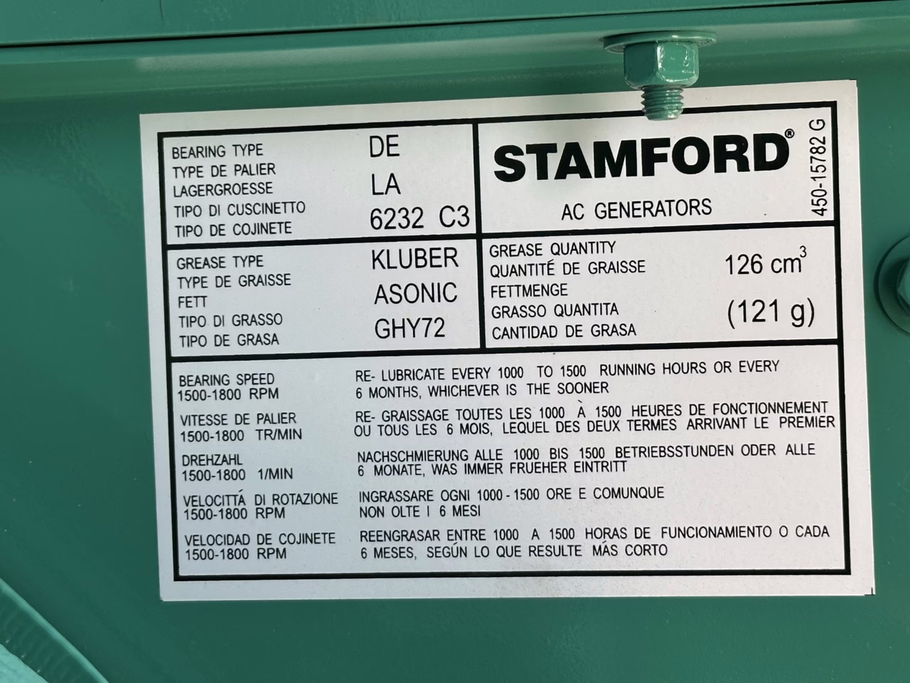 Cummins 25000 DQKAN Generator