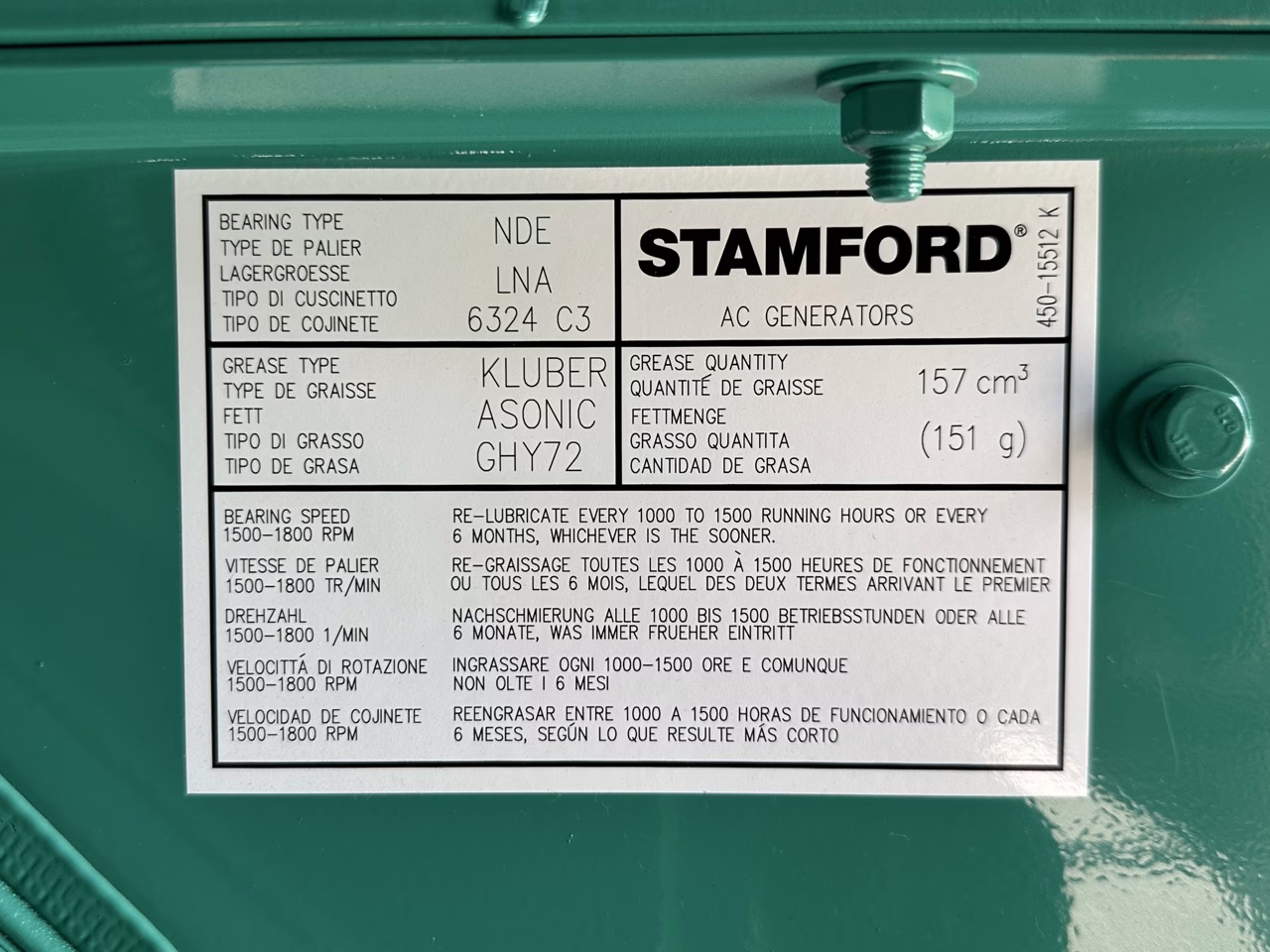 Cummins 25000 DQKAN Generator