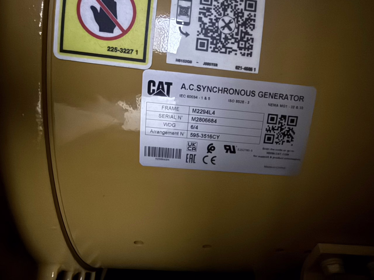200 kW CAT D200GC